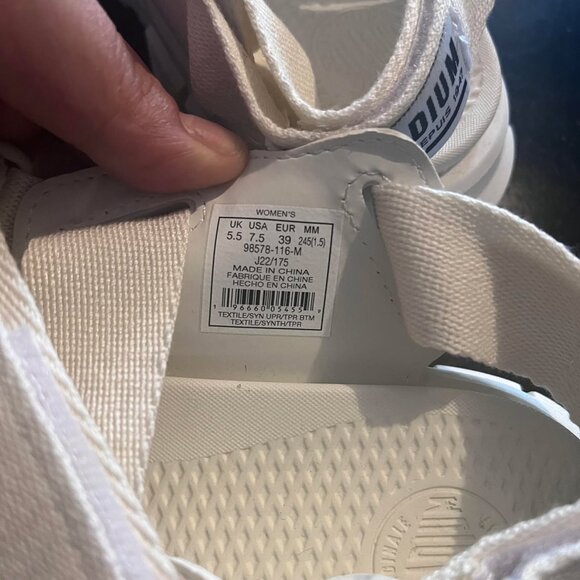 Palladium Revolt Sandal Mono in Star White 7.5 Women - Picture 5 of 5